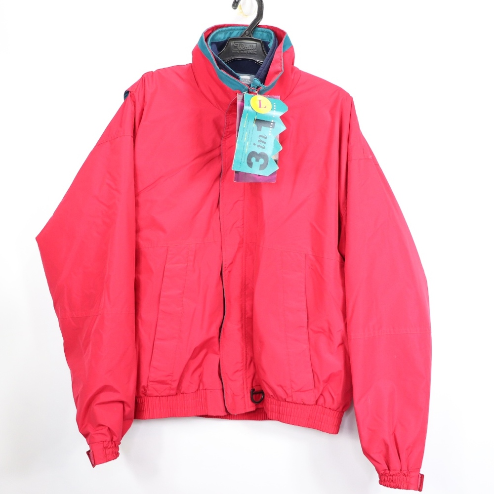 90s Sierra Sport Mens Large 3 in 1 Parka Jacket